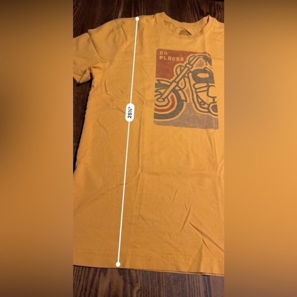 Life is Good Classic Fit motorcycle go places men’s Size Medium - Picture 8 of 16